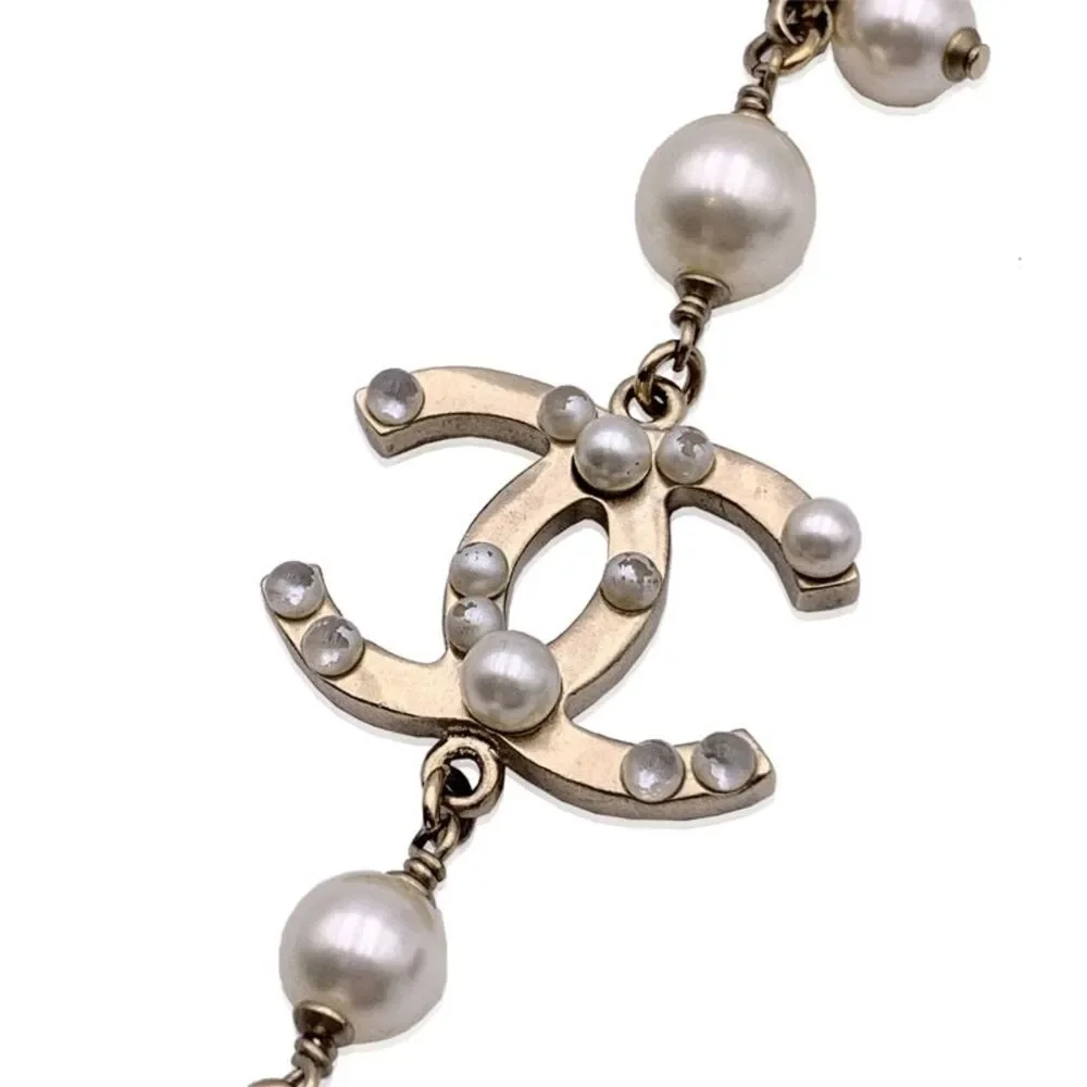 Chanel Metal Necklace CC